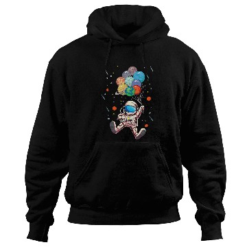 Discover Astronauts Outer Space Moon Mars Planets Spaceman Astronomy 86 Hoodies