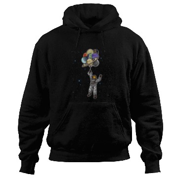 Discover Astronauts Family Funny Planets Spaceman Outer Space Hoodies