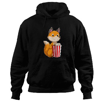 Discover Fox Lover Popcorn Hoodies