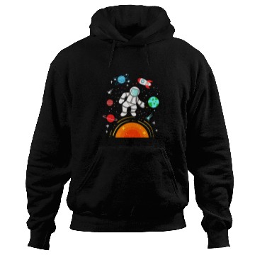 Discover Astronauts Outer Space Planets Science Hoodies