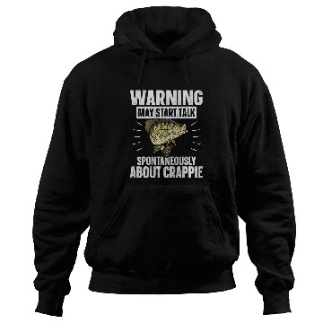Discover Fishing Crappie Fishing Funny Fisherman Crappie Fish vintages Fisher Hoodies