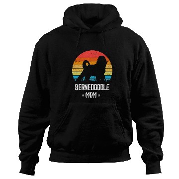 Discover Bernedoodle Mom Retro Hoodies