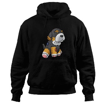 Discover Bernedoodle Dog Stuffed Animal Hoodies