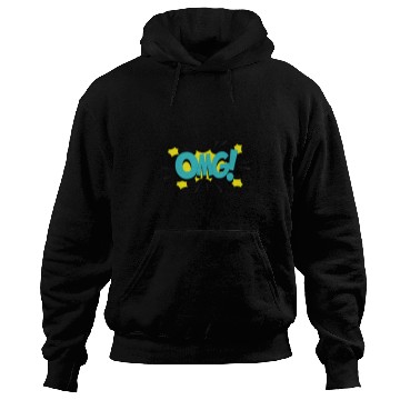 Discover Comic Book Effect OMG Hoodies