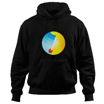 Discover Abstract Circle Geometric Digital Illustration Hoodies