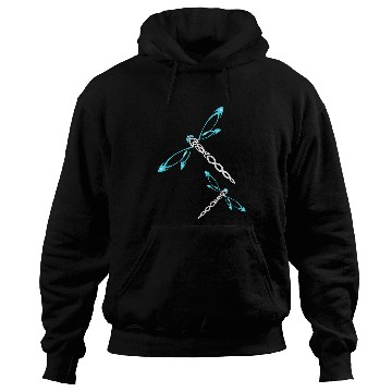 Discover Dragonfly Tribal Dragon Fly Tattoo Art Hoodies