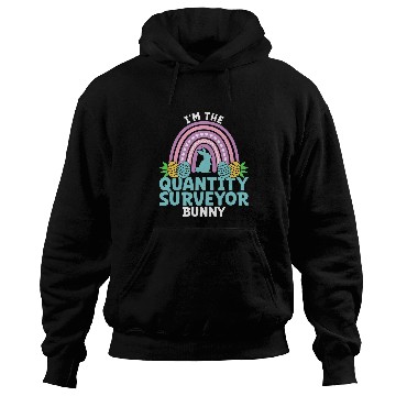 Discover Happy Easter Day Im the Quantity Surveyor Bunny Hoodies