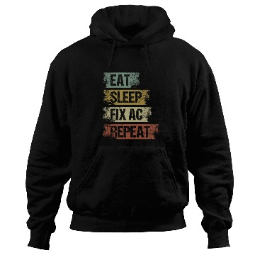 Discover Air Conditioning AC Repairman Hvac Technician Worker 4 Hoodies