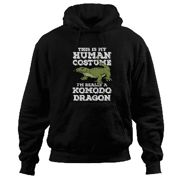 Discover Dragons This Is My Human Costume Im Really A Komodo Dragon Funny Hoodies