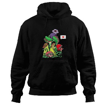 Discover Carnivorous Plant Lover Venus Flytrap Gardening Gardener Hoodies