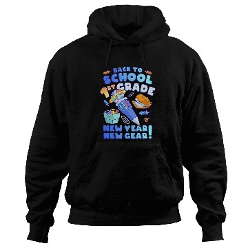 Discover Back To School Boy 1st Grade School Supplies Hoodies