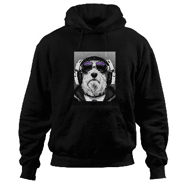 Discover Dog Maltese Chill Dawg Fashionable Dog Puppy Music Maltese Hip Hop Hoodies