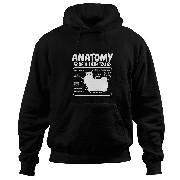 Discover Shih Tzu Dog Anatomy Hoodies