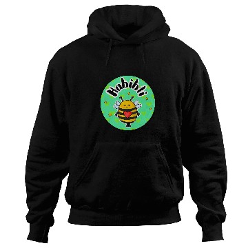 Discover Habibti Cute Bumblebee design Hoodies