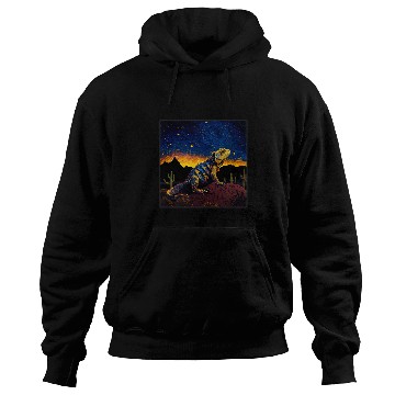 Discover Surrealism Starry Night Chuckwalla Hoodies