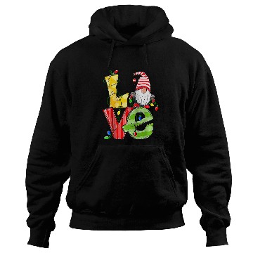 Discover Gnome Christmas Lights Funny Gnomes Love xmass Pajamas185 Hoodies