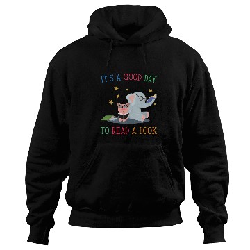 Discover Reading Book Its a good Day to read a Book Bibliophile Reader Hoodies