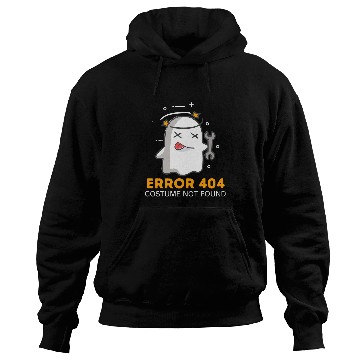Discover Error 404 Costume Not Found Lazy Halloween Costume Coding Hoodies
