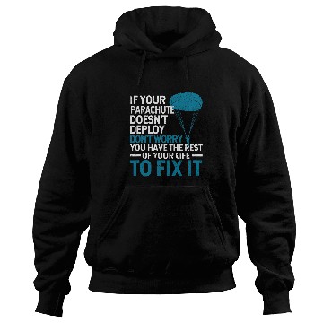 Discover Skydiving Gift Funny Parachute Skydiver Adventure Parachuting Skydiving Hoodies