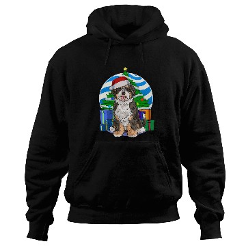 Discover Bernedoodle Dog Funny Christmas Tree Decor Gift Hoodies