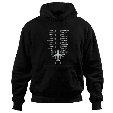 Discover Phonetics Alphabet Plane Aviation Pilot Airplane Hoodies