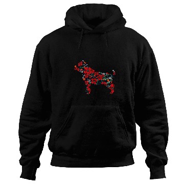 Discover Bully or pitbull dog florals art pits lover gift Hoodies