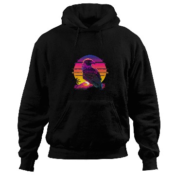 Discover Retro Aesthetic Hawk 1 Hoodies