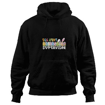 Discover Easter Egg Hunt Supervisor Funny Egg Hunting Party Hoodies