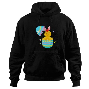 Discover Chicken Lover Easter Egg Hunt Bunny Ear Chicken Easter Day 2 Hoodies