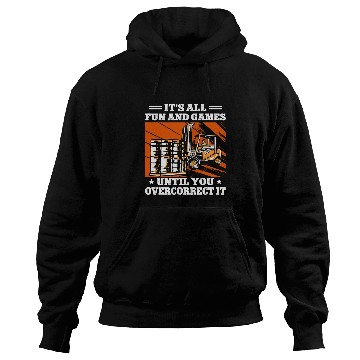 Discover Certified forklift operator warehouse designated driver Hoodies