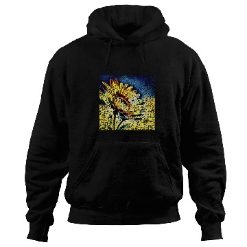 Discover Sunflower Abstract Art Retro Sun Flower Hoodies