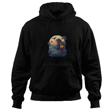 Discover Surrealism Japanese Painting Bug Catcher Hoodies