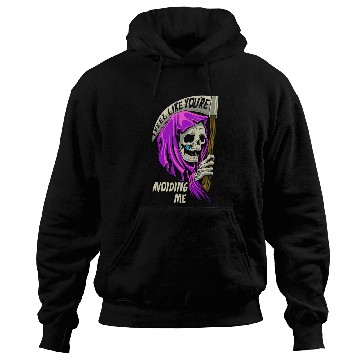 Discover I Feel Like Your Avoiding Me Grim Reaper Satanic 213 Hoodies