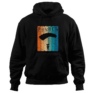 Discover Skydiving Gift Skydiver Periodic Table Elements Skydiving Parachute 1 Hoodies