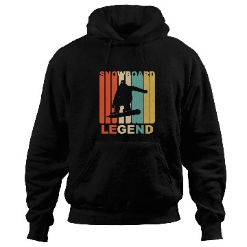 Discover Skiing Ski vintages 1970s Style Snowboard Legend Snowboarding Hoodies