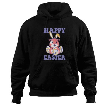 Discover Happy Easter Egg Hunt Cute Guinea Pig Lover Hoodies