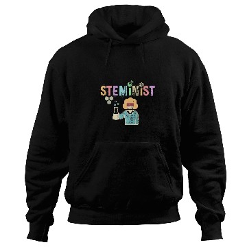 Discover Retro STEMINIST Technology Science STEM Women In Engineering Hoodies