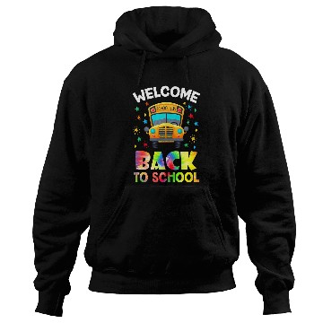 Discover Welcome Back To School Funny Outfit School Bus Driver Hoodies