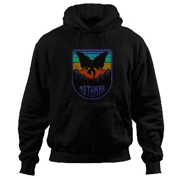 Discover Mothman Cryptid Humanoid Creature Cryptidcore Folklore 78 Hoodies