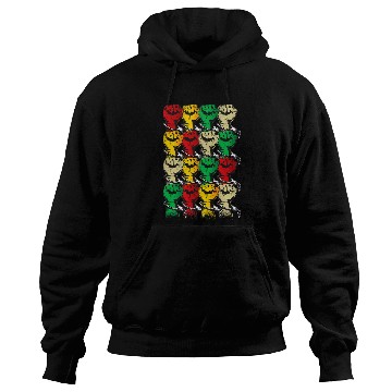 Discover Black history month Black Power Fists for Black Equality Hoodies