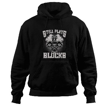 Discover Still Play With Blocks Car Guy Engine Repair Auto Mechanic Hoodies