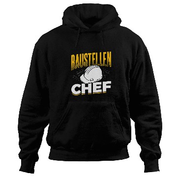 Discover Construction sites chef craftsmen builder Hoodies