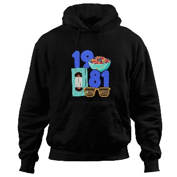 Discover Grad Class 1981 Cinema Student 80s Movie Film School Reunion Hoodies