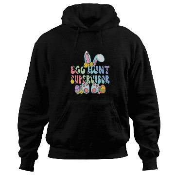Discover Egg Hunt Supervisor Egg Hunter Matching Easter Rabbit Ears Hoodies