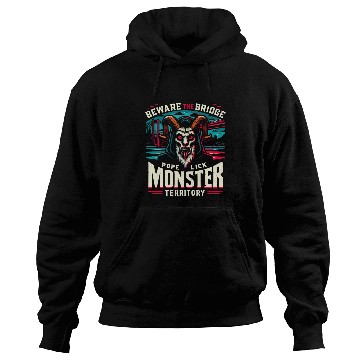 Discover Pope Lick Monster Legendary Creature Cryptozoology Cryptid 5 Hoodies