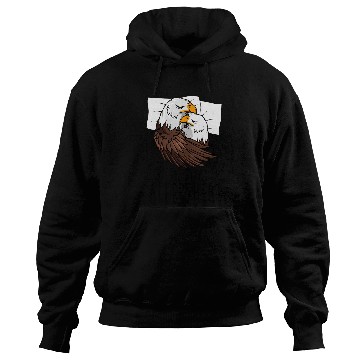 Discover Bald Eagle Patriotic Official Sleep Hoodies