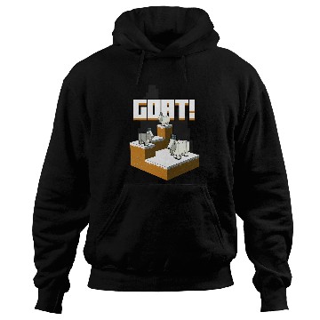 Discover Goats Lover Minecraft Goats Mountaintop Hoodies