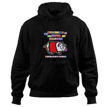 Discover Funny Easter Gifts Cute Guinea Pig Hamster Fun Happy Easter Hoodies