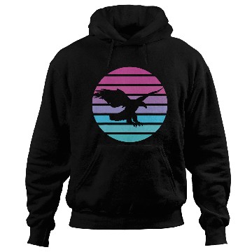 Discover Eagle Retro Sun American Bald eagle USA Hoodies