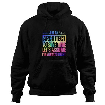 Discover Funny Architect Art For Men Women Future Architecture Lover 2 Hoodies